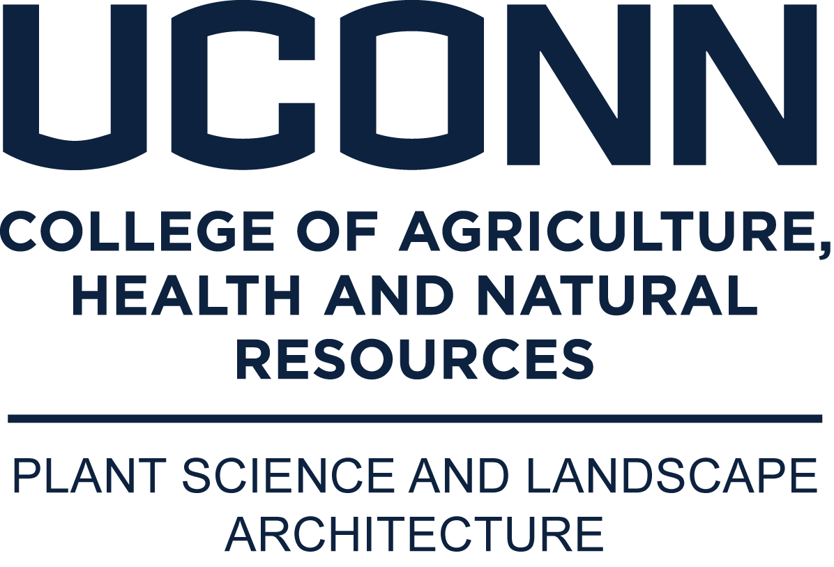wordmark for the UConn College of Agriculture, Health and Natural Resources' Department of Plant Science and Landscape Architecture